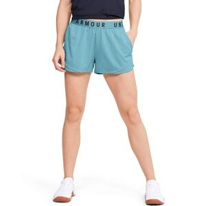 Under Armour HeatGear Blue Athletic Shorts Size‎ Small Loose Fit
